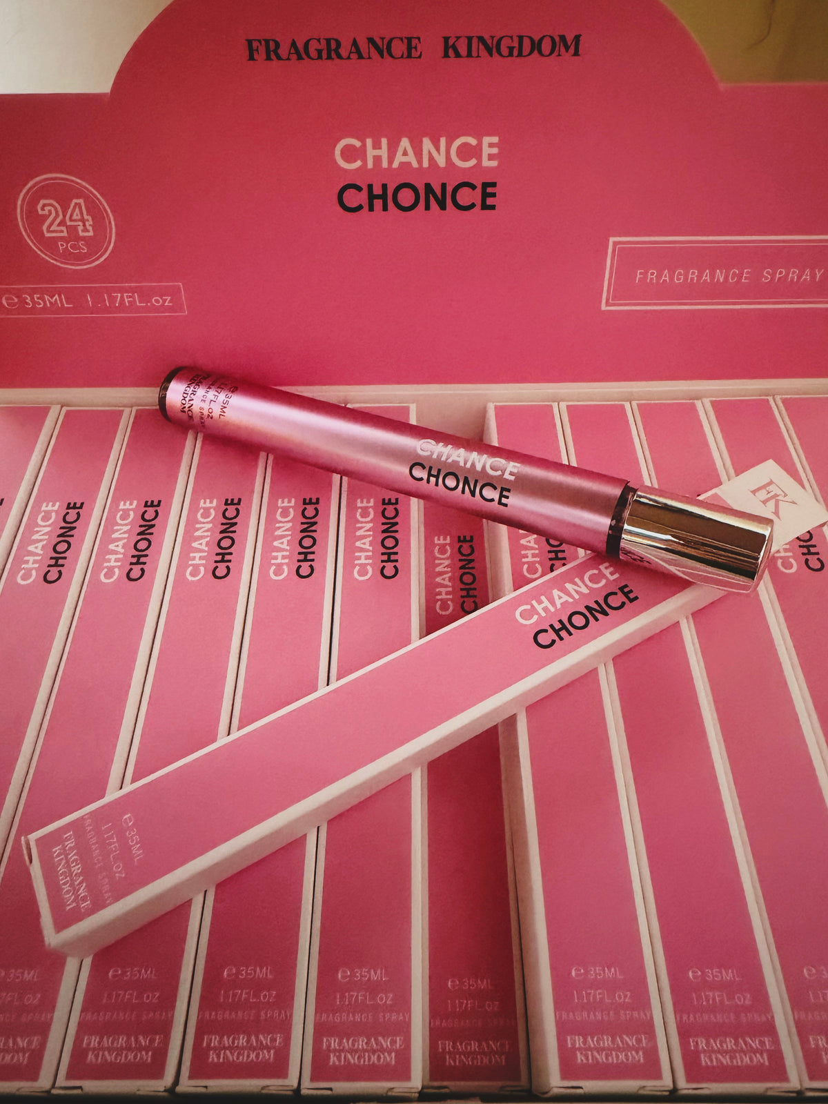 35ml “smells like” perfume: Chance/Chonce