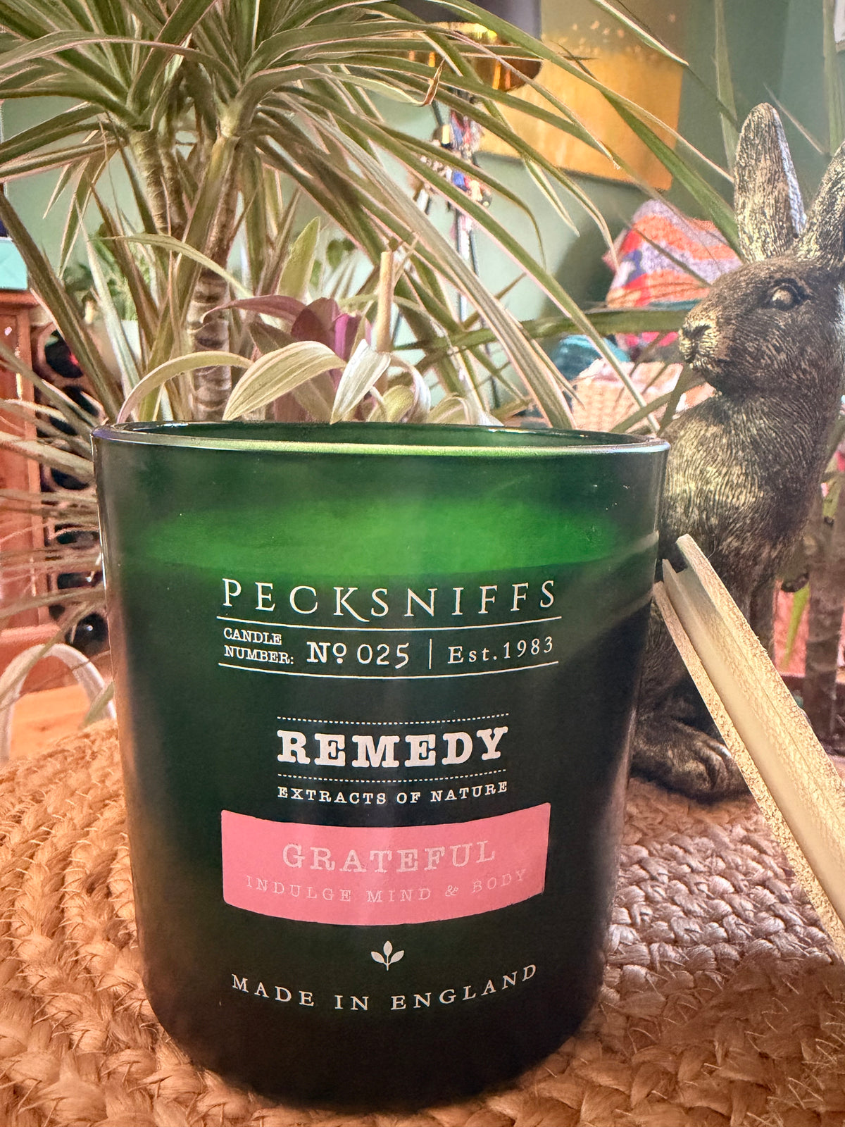 Pecksniff’s Remedy 3 wick 550g Candle: GRATEFUL