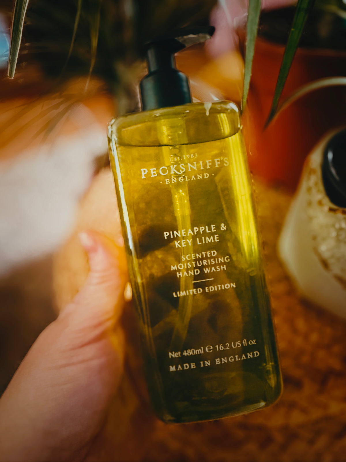 Pecksniff’s 300ml hand wash: pineapple and key lime