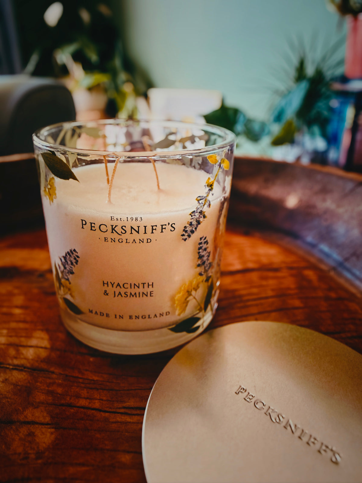 Pecksniff’s Hyacinth and Jasmine Candle