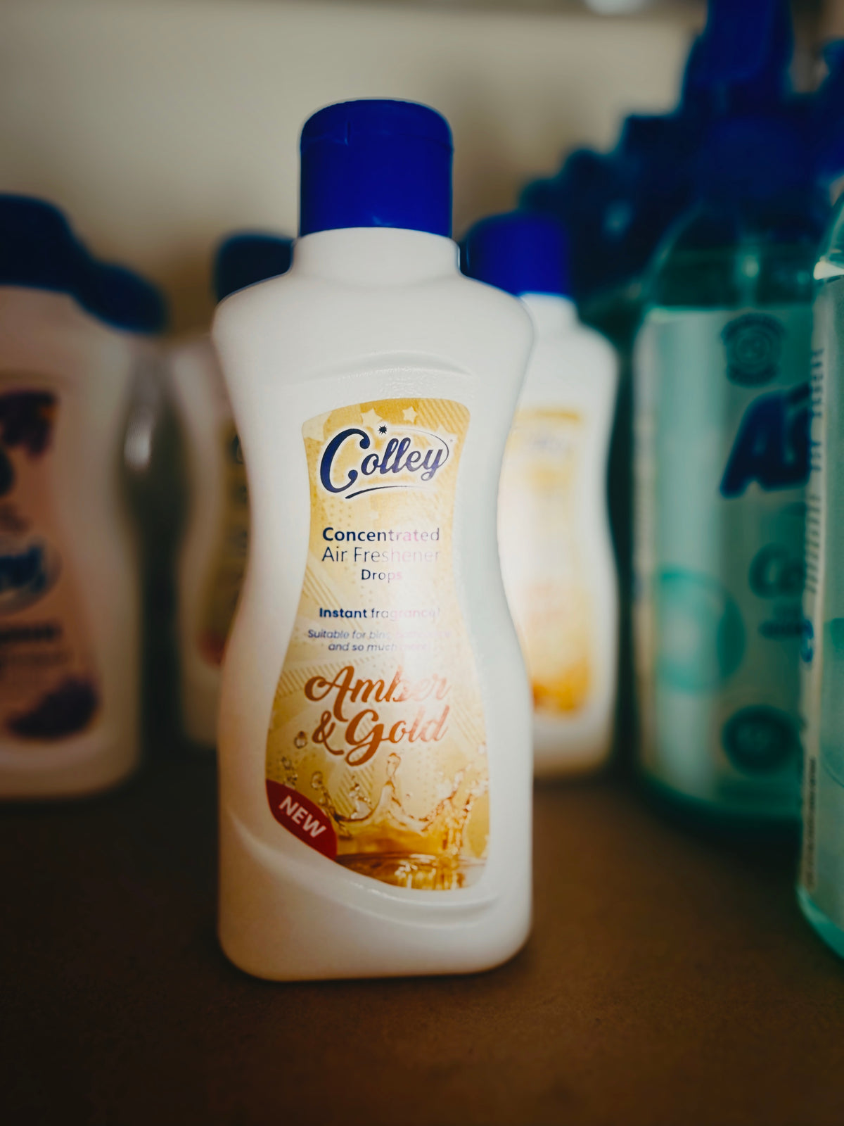 Colley ‘Amber and Gold’ concentrated liquid air freshener drops 200mls